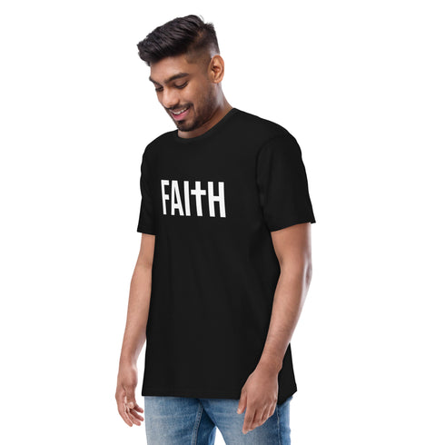 Faith Men’s Premium Heavyweight Tee