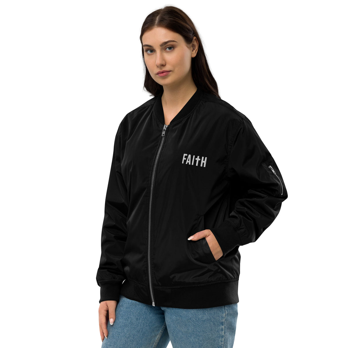 ジャケット・アウター FAITH CONNEXION OVERSIZED BOMBER JACKET FAITH CONNEXION OVERSIZED BOMBER JACKET