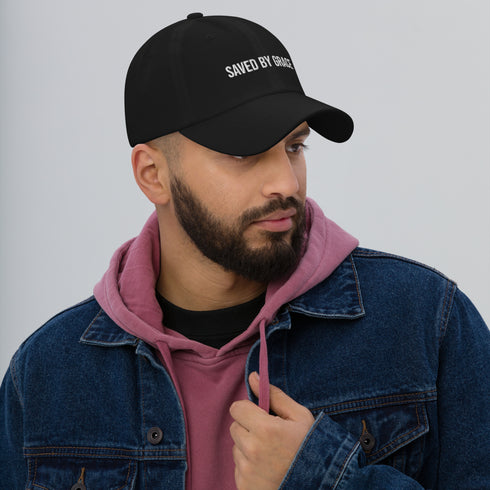 Saved By Grace Dad hat