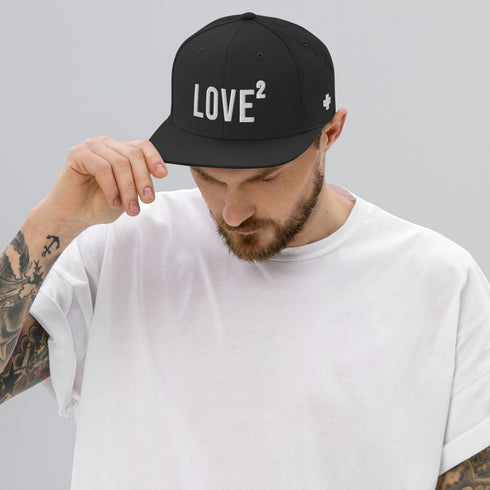 Love Square Snapback Hat