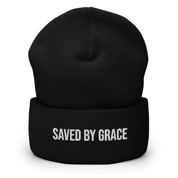 Saved By Grace Cuffed Beanie