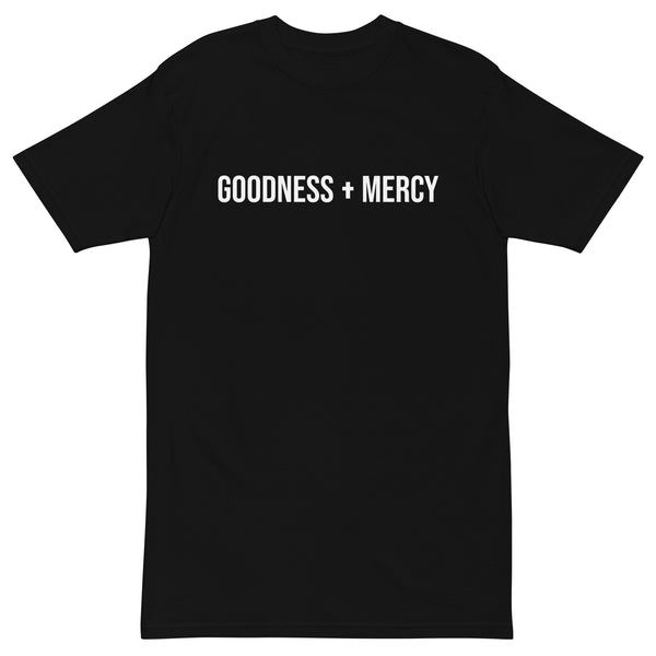 Goodness and Mercy Men’s Premium Heavyweight Tee