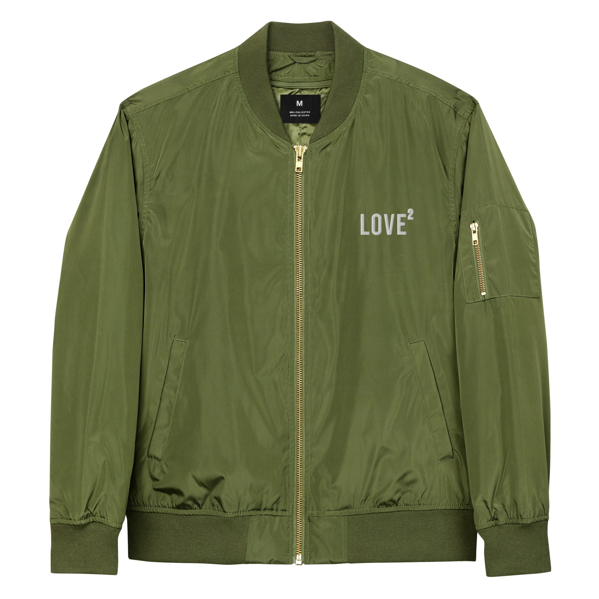 Love and Ashes Premium recycled bomber jacket online