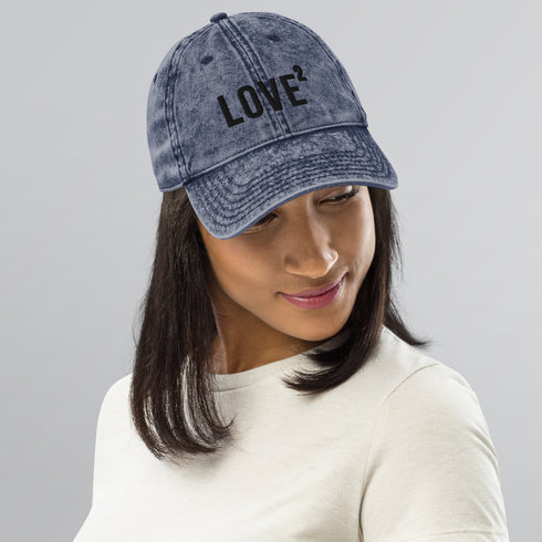 Love Square Vintage Cotton Twill Cap
